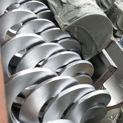 U Type Shaftless Sludge Powder Auger Screw Conveyor Machine SS316L 1-10t / jam