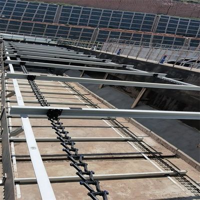 Peralatan Pengikis Lumpur Rantai Non Logam 0.37kw Untuk Pabrik Pengolahan Limbah Perkotaan