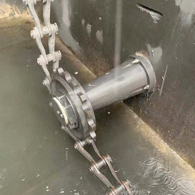 Peralatan Pengikis Lumpur Rantai Non Logam 0.37kw Untuk Pabrik Pengolahan Limbah Perkotaan