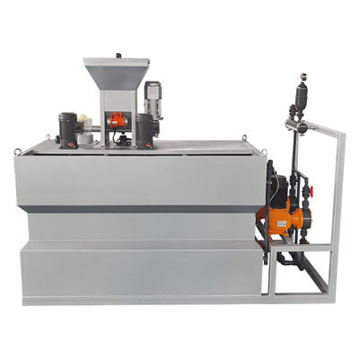 Peralatan Dosis Serbuk Kering PAM/PAC Tiga Kamar Terintegrasi 4000L/H