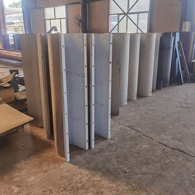 304 Stainless Steel U Shaped Shaftless Screw Conveyor Machine 1~20m panjang