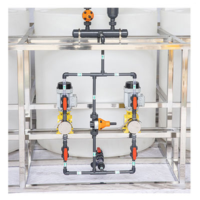 Mesin Dosis Otomatis Penuh 4500L/H Melarutkan Pencampuran Terpadu