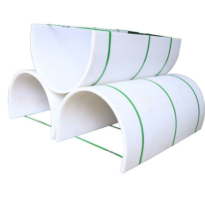 Konveyor Sabuk Sekrup baja Karbon yang dapat disesuaikan U jenis pengumpan bubuk kering Panjang 7m