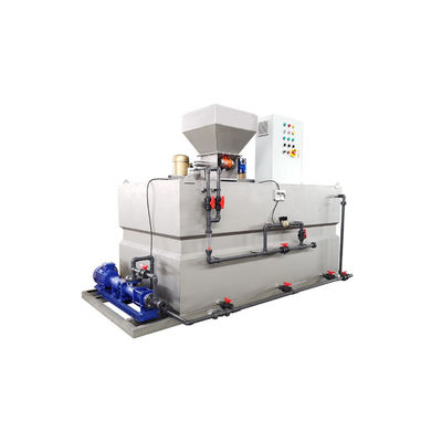 6000L Mesin Dosis Kimia Sistem Dosis Polimer 2.2KW Untuk Pengolahan Limbah