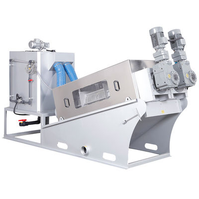 Peralatan Dewatering Lumpur 1000-5000000L Otomatis Penuh Di Pabrik Petrokimia