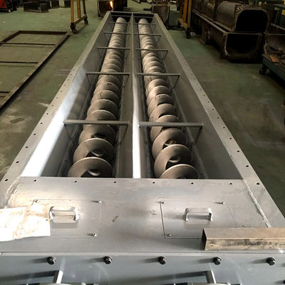 SS316 U Trough Stainless Steel Spiral Conveyor Powder Auger Conveyor 1 ~ 100m
