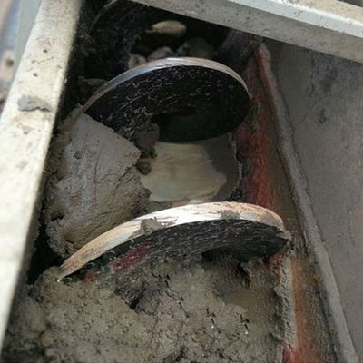 30t / H Portable Inclined Ss Screw Conveyor U Groove Sludge Screw Belt Conveyor