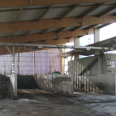 30t / H Portable Inclined Ss Screw Conveyor U Groove Sludge Screw Belt Conveyor