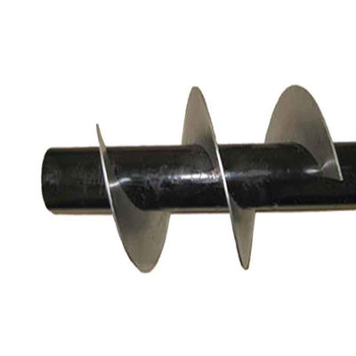 5t / H SS316 Mud Auger Shaftless Screw Belt Conveyor Untuk Pengolahan Air Limbah Pencelupan