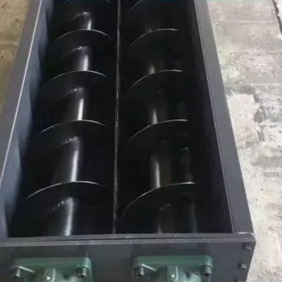 5t / H SS316 Mud Auger Shaftless Screw Belt Conveyor Untuk Pengolahan Air Limbah Pencelupan