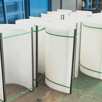 5t / H SS316 Mud Auger Shaftless Screw Belt Conveyor Untuk Pengolahan Air Limbah Pencelupan