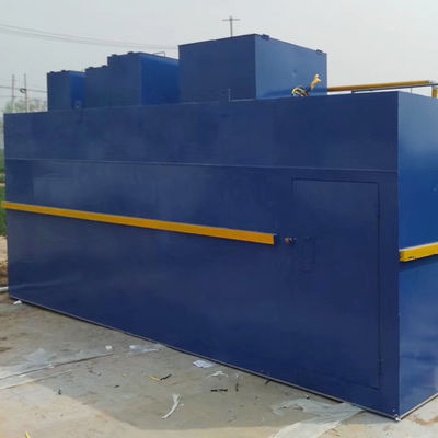 SS304 MBR MBBR Mesin Pabrik Pengolahan Limbah Industri 100m3/D Ramah Lingkungan