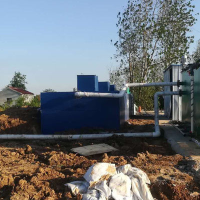 SS304 MBR MBBR Mesin Pabrik Pengolahan Limbah Industri 100m3/D Ramah Lingkungan