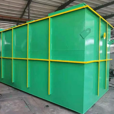 SS304 MBR MBBR Mesin Pabrik Pengolahan Limbah Industri 100m3/D Ramah Lingkungan