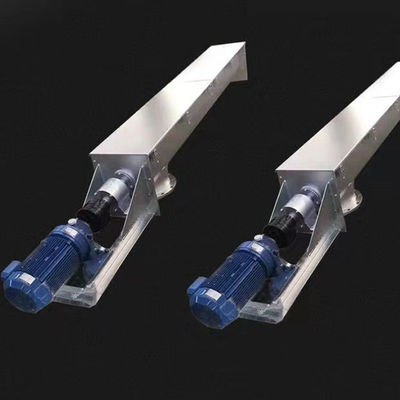 Kustomisasi 304SS Shaftless Screw Conveyor Shaftless Spiral Conveyor
