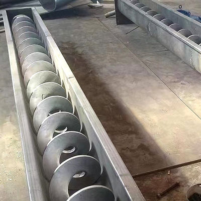 Kustomisasi 304SS Shaftless Screw Conveyor Shaftless Spiral Conveyor