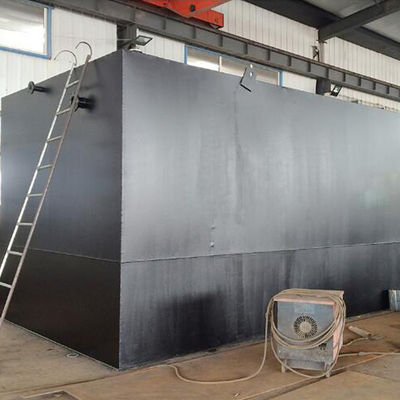 Pabrik Makanan Sistem Penyaringan Air Limbah MBBR Terintegrasi 1000L-4000L