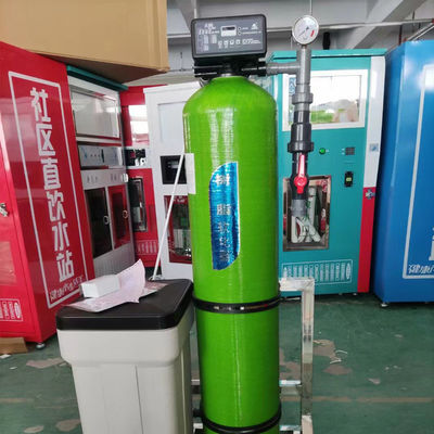 Peralatan Sistem Pemurnian Air Reverse Osmosis ISO9001 500lph Untuk Minum