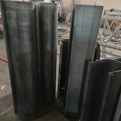 Carbon Steel Shaftless Spiral Conveyor Kecepatan Disesuaikan Disesuaikan 1~100m