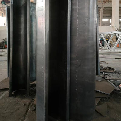 Konveyor Sekrup Tanpa Poros Baja Karbon 50m3 / H Konveyor Spiral Stainless Steel Otomatis