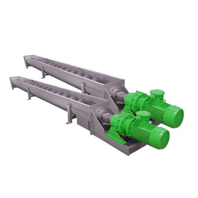 Cement spiral miring Conveyor Screw untuk bubuk