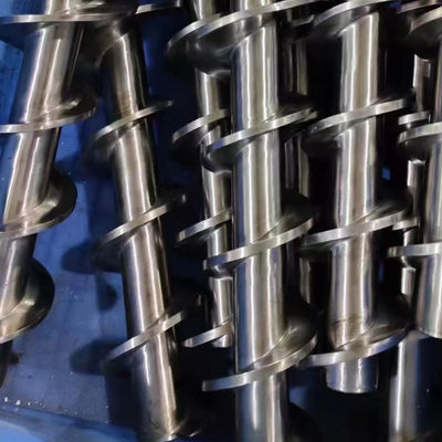 Cement spiral miring Conveyor Screw untuk bubuk
