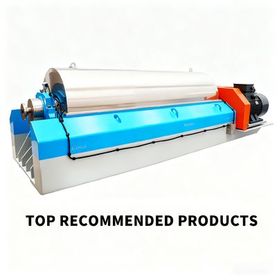 Kecepatan Tinggi Limbah Decanter Horizontal Centrifuge Untuk Pemisahan Tepat Komponen Berat Dan Ringan