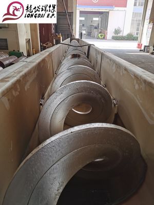 Konveyor Sekrup Tanpa Poros Berputar, Konveyor Sekrup Horisontal 16r / mnt