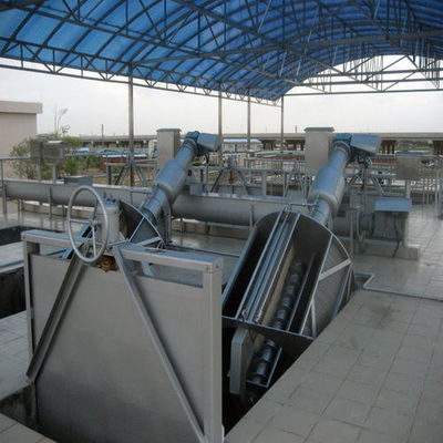 Trash Holding Bar Screens Pabrik Pemurnian Air Pengolahan Air Limbah