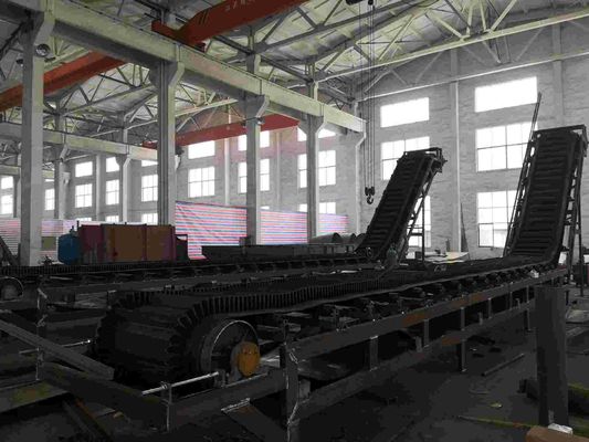 800mm 50m3 / jam Konveyor Sekrup Portabel Untuk Lumpur Pengeringan