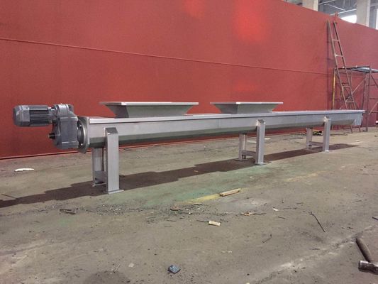 Konveyor Sabuk Sekrup Baja Karbon, Konveyor Sekrup Pelepasan 300mm