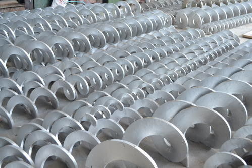 Konveyor Sekrup Ganda Limbah Kota, Konveyor Sekrup Pengeringan 400mmmm