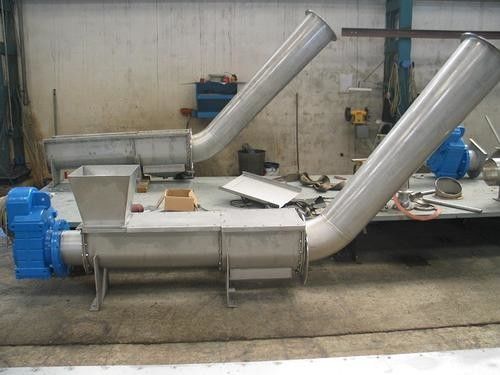 6.5m3 / h Screw Press System Untuk Jenis Poros Pengolahan Air Limbah Waste
