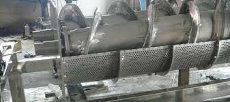 Filter Tekan Sekrup 1,2m3 / jam, Tekan Sekrup Lumpur 200mm