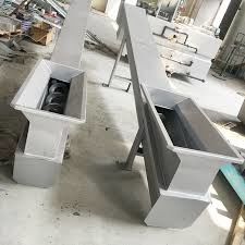 Mesin Press Lumpur 250mm, Pengolahan Air Limbah Sekrup 1.5Kw