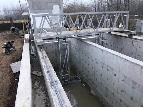 Peralatan Desanding Gaya Jembatan, Mesin Pengisap Pasir 4m