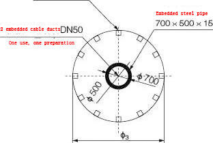 Setengah Jembatan Sludge Scraper Equipment Periferal Drive Baja karbon