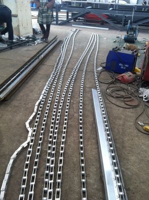 4.5m Bepergian Bridge Sludge Scraper Bahan Pengikisan Plat Rantai Non Logam