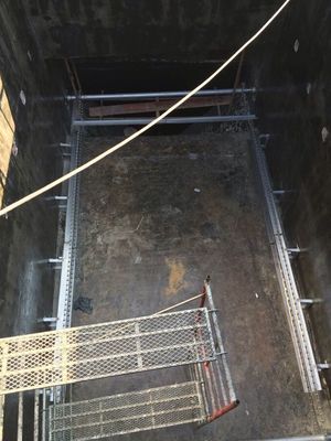 4.5m Bepergian Bridge Sludge Scraper Bahan Pengikisan Plat Rantai Non Logam