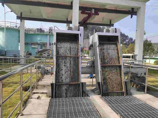 1500mm Mekanik Bar Layar Pemisah Cairan Padat Rotary