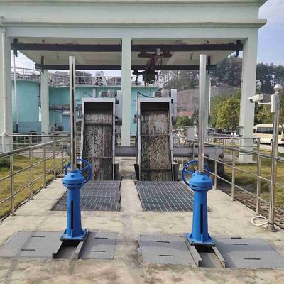 1500mm Mekanik Bar Layar Pemisah Cairan Padat Rotary