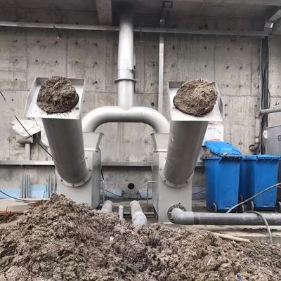 Peralatan Pemisahan Padat Cair Perak Stainless Steel