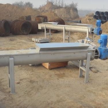 Sistem Pengeringan Screw Press Berkapasitas Tinggi | 6.5 m³/jam, Tipe Poros untuk Air Limbah