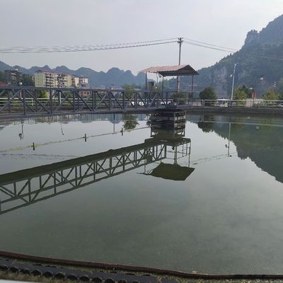 Setengah Jembatan Sludge Scraper Equipment Periferal Drive Baja karbon