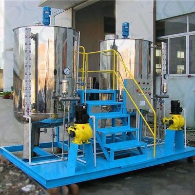 Kota 4000L / h Mesin Dosis Otomatis Baja Karbon