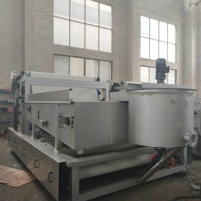 30m3 / jam Gravity Sludge Dewatering Machine Industri Kimia
