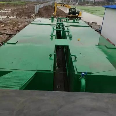 Mesin Pengolahan Air Limbah Terintegrasi Pemisahan Cairan Padat