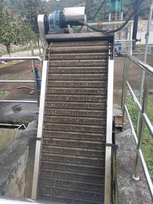 3.0KW Mekanik Stainless Steel Bar Layar Limbah Air Limbah Layar Bar
