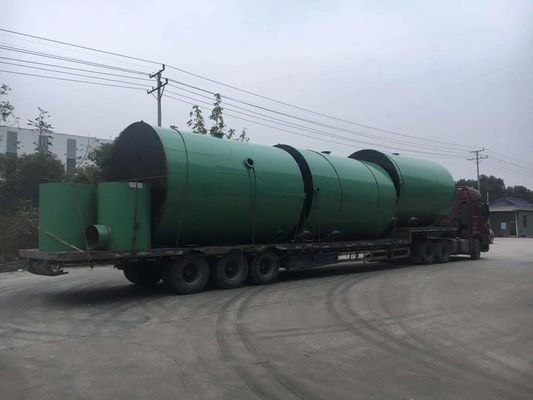 Peralatan Pemurni Air ISO9001, Tangki Filter Air Gravity Valveless