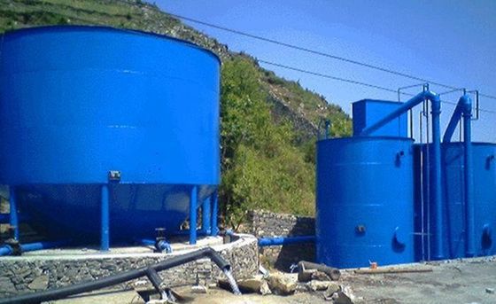 Filter Gravitasi Tanpa Katup Otomatis Biru Untuk Pengolahan Limbah